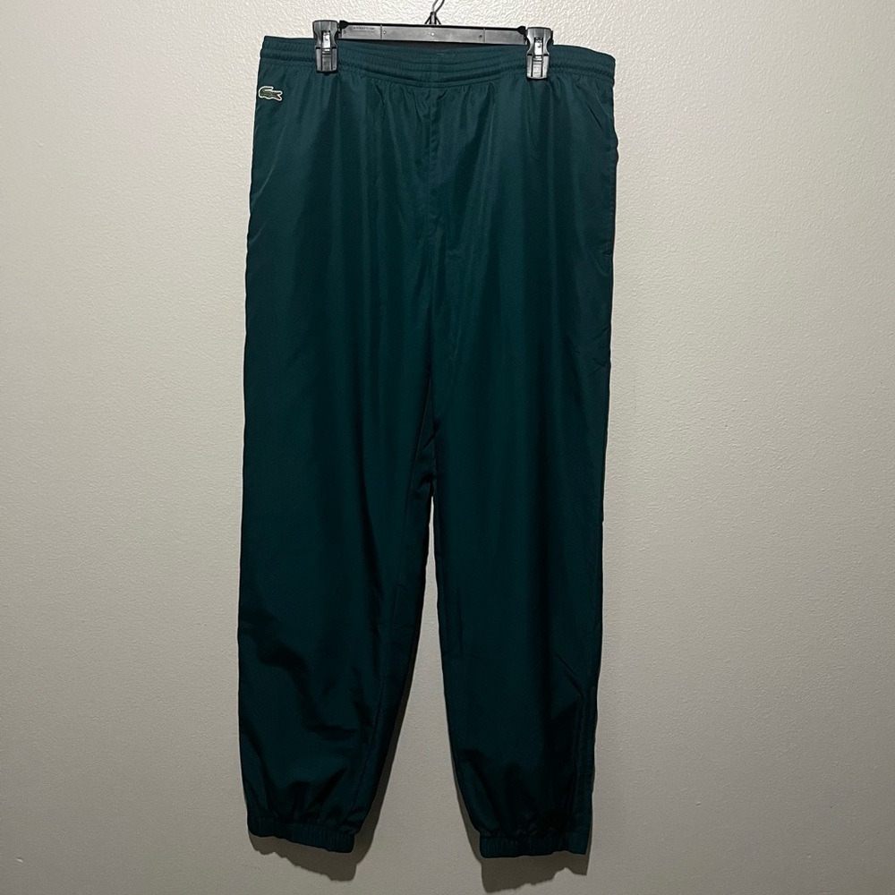 LACOSTE Sport- NWT Men's Emerald Green Joggers Size 6/XL